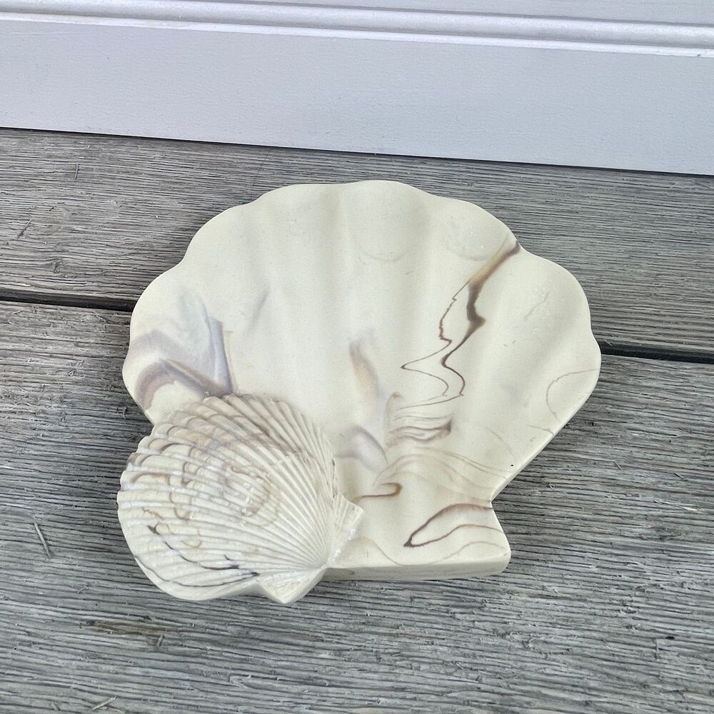 Vtg DINA Marbled Soapstone Vanity Set Soap Dish Toothbrush Holder Towel Holder - Picture 4 of 10